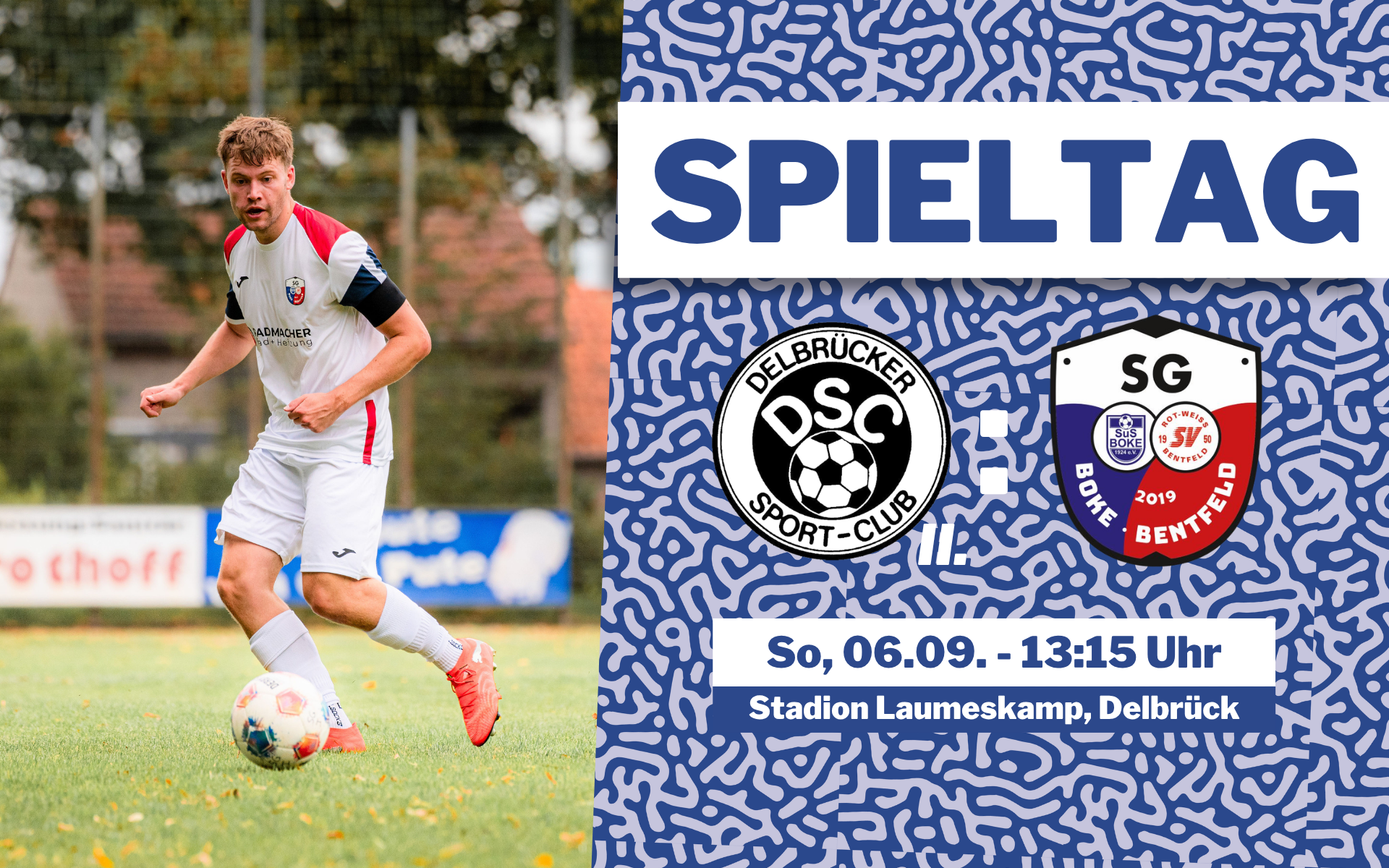 Bezirksliga Nachbarschaftsduell beim Delbrücker SC
